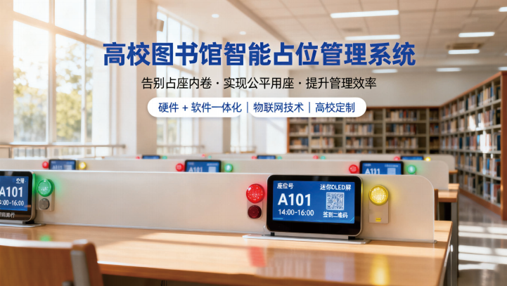 物联网破局高校图书馆占座难题，桐盛科技打造智慧学习新生态